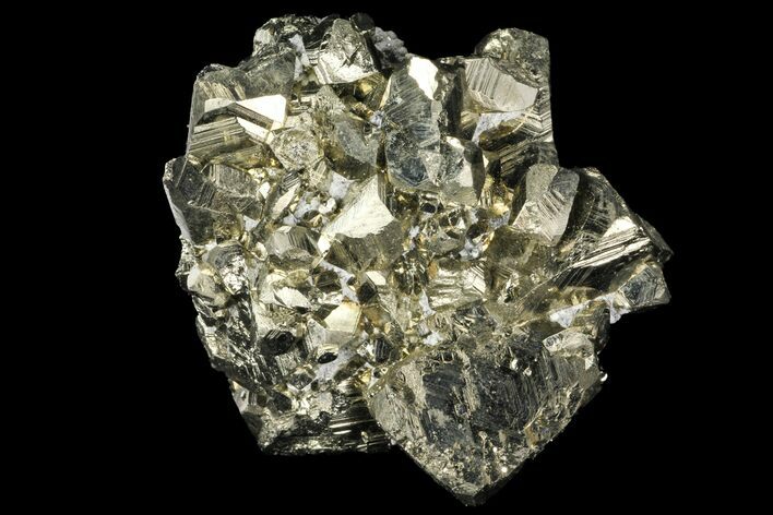 Gleaming Pyrite Cluster - Peru #99142